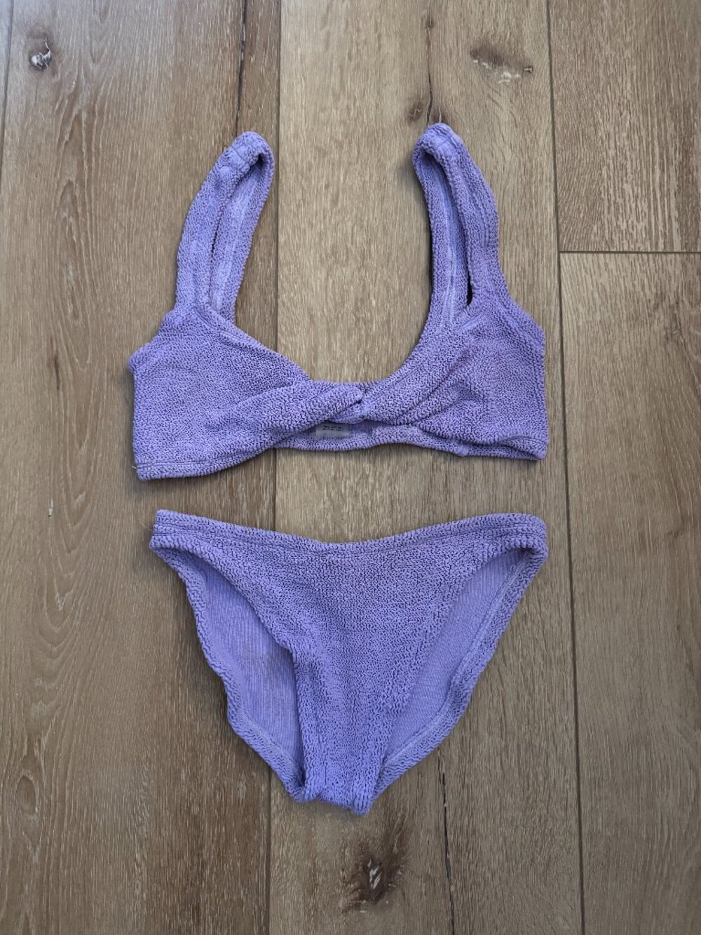 Hunza G Juno Purple Bikini (One Size)